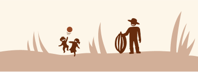 cocoa pods with people
